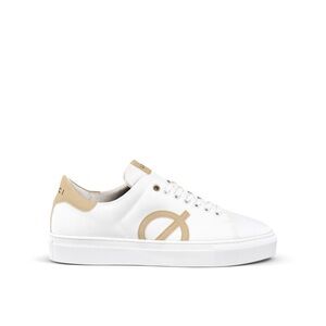 Loci Women's White Nine Logo Low-Top Sneakers Shoes Size 40 (9) - NWT